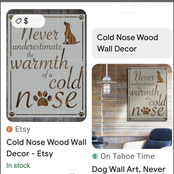 NEW FIRE & PINE Dog Lover Owner Artisan Wall Art Carolina USA Wood Seafoam Green - Picture 11 of 11